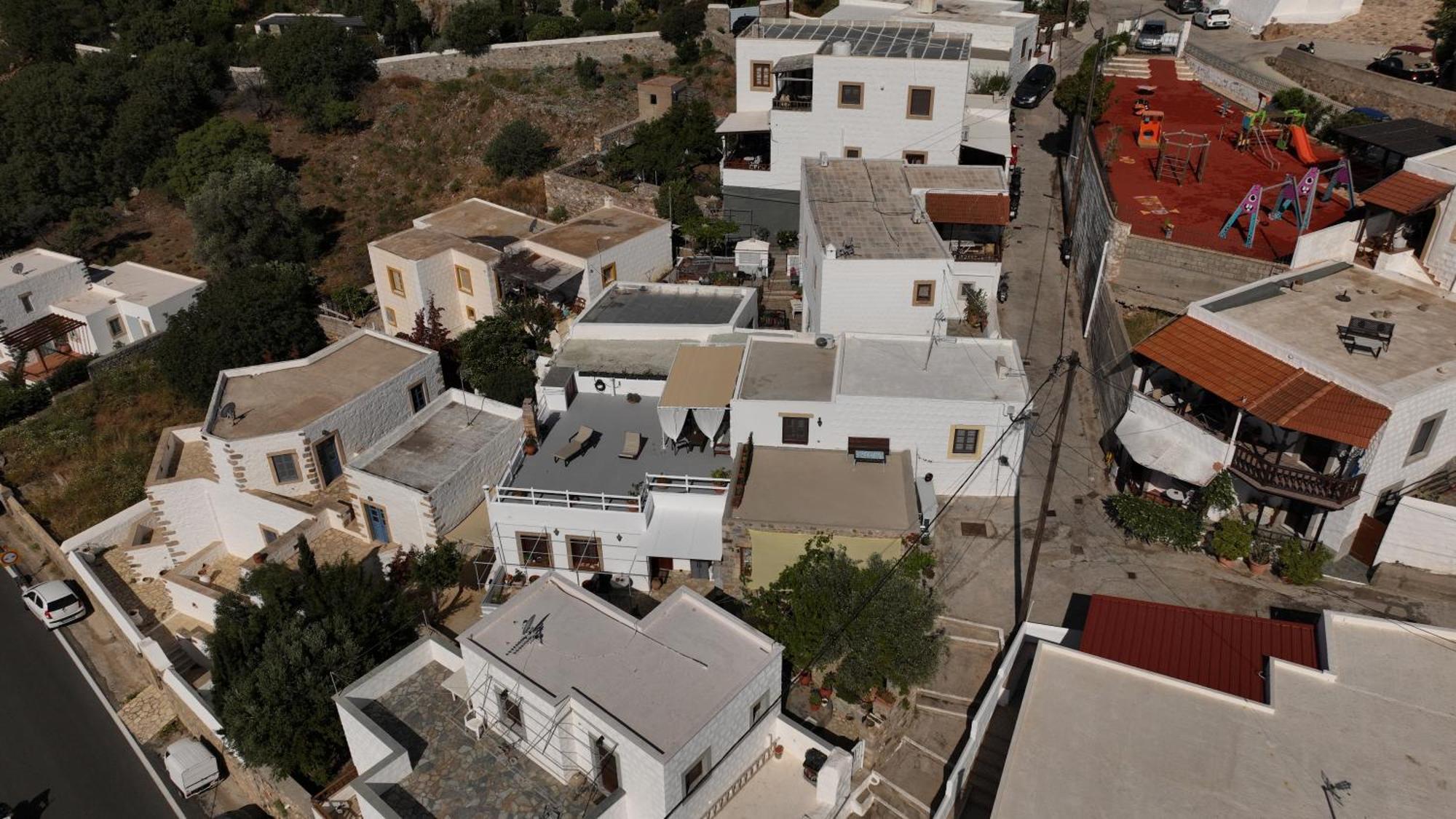 Manos House In Chora Pátmos Exterior foto