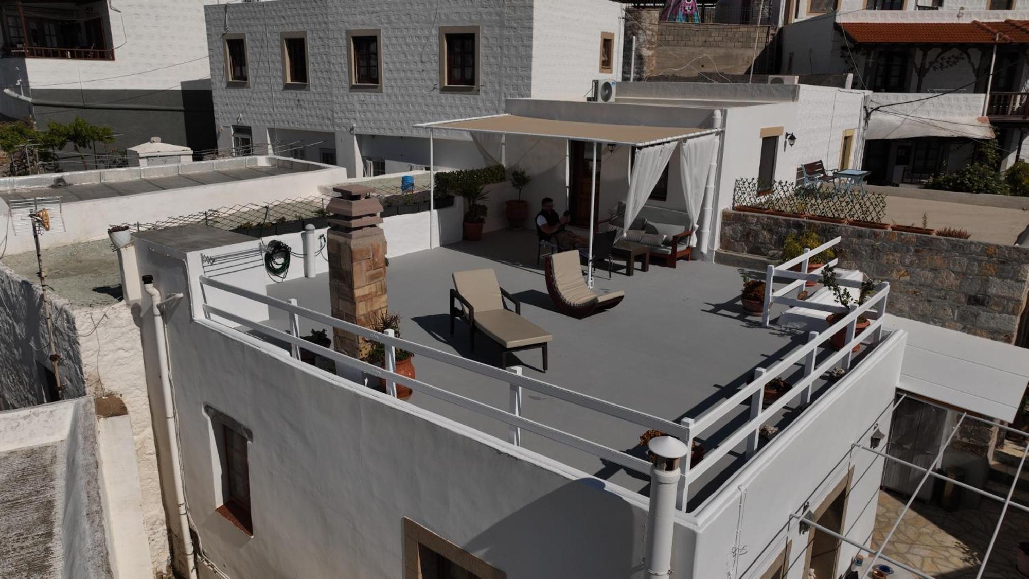 Manos House In Chora Pátmos Exterior foto