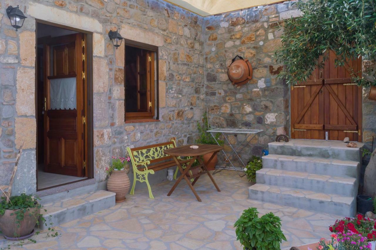 Manos House In Chora Pátmos Exterior foto